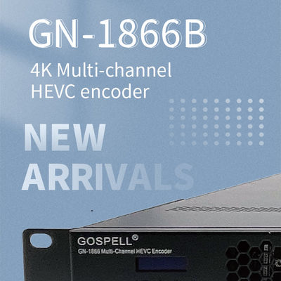 چین Gospell 4K HD Multi-channel HEVC Encoder TV Headend Device H.265 IPTV Streaming Encoder تامین کننده
