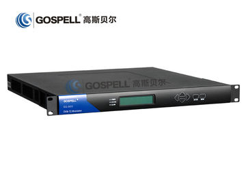 چین 2 x ASI ورودی DTV Modulator پهنای باند سیگنال چندگانه DVB-T2 Modulator تامین کننده