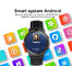 DM28 4G Android 7.1 Smart Fitness Watch WiFi GPS Health Wrist Bracelet Heart Rate Sleep Monitor تامین کننده