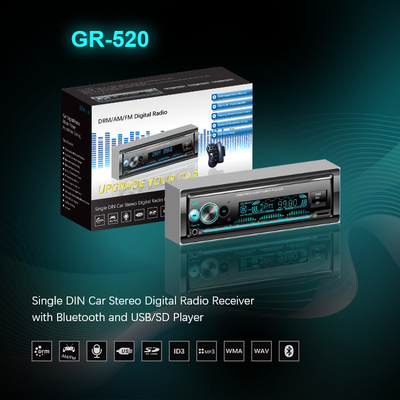 چین ماشین 1 DIN MP3 Player Smart DRM Car Radio DC 12V USB Audio Video Player تامین کننده