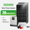 10000 وات واحد پانل خورشیدی ژنراتور کیت های برق خورشیدی سیستم انرژی خورشیدی برای خانه تامین کننده